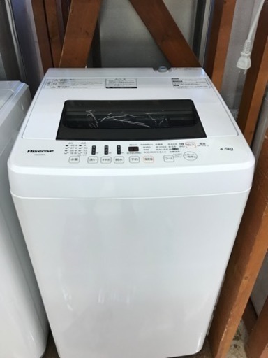 Hisence4.5k洗濯機 2016年 HW-E4501