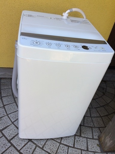 美品 ハイアール 洗濯機 JW-C55BE 2016年製 5.5kg