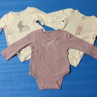 終了 Baby Gap新生児 80cm3枚 長袖ロンパース Tt 川口のベビー用品 ベビー服 の中古あげます 譲ります ジモティーで不用品の処分