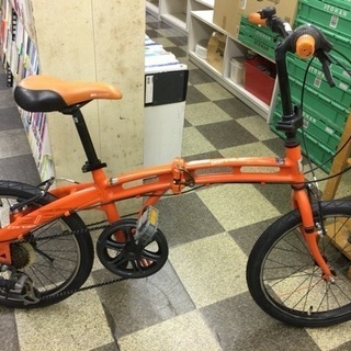 DOPPELGANGER折りたたみ自転車20インチ(アルミフレーム、外装7段変速