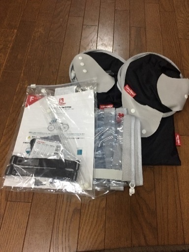 リトルキディーズレインカバーフロント用BK Ver.2.2