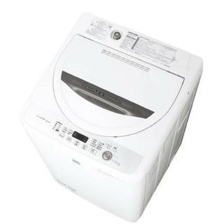 【美品】SHARP 2016年製 4.5kg 風乾燥付　使用わず...