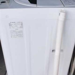 【美品】SHARP 2016年製 4.5kg 風乾燥付　使用わずか　《新品より50%OFF!!》