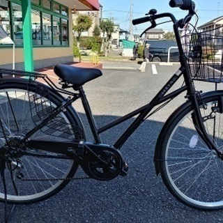 ギヤ付き26インチ自転車