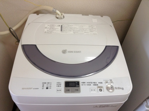 【美品！】シャープ全自動電気洗濯機5.5キロ