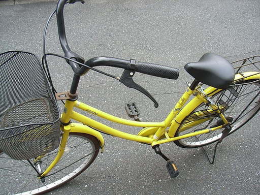 無料配達地域あり、税込7400円、26インチ、整備したママチャリ中古自転車を自転車出張修理店グッドサイクルが出品