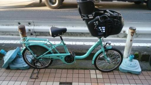売り切れ【新車】幼児二人対応基準子供乗せ自転車【アウトレット】