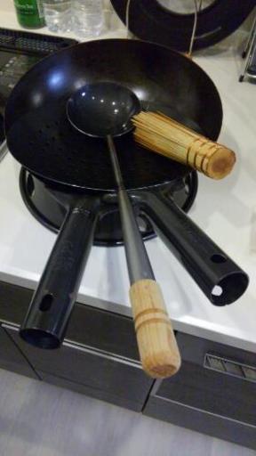 【交渉中】中華鍋セット(おまけ:卵焼きパン)
