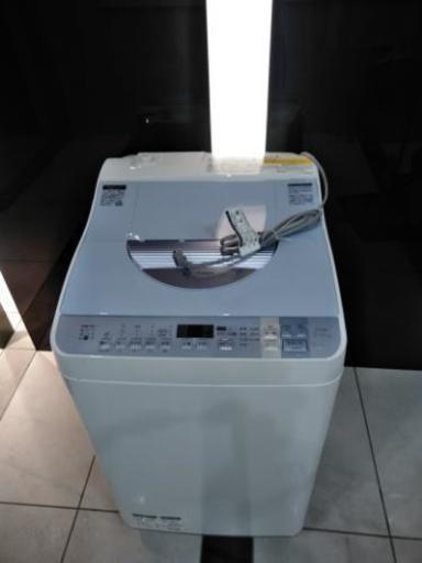 シャープ SHARP ES-TX550-A [たて型洗濯乾燥機(5.5kg) ブルー系]