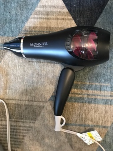 特価商品】 コイズミ ヘアドライヤー モンスター 大風量 速乾 温冷自動