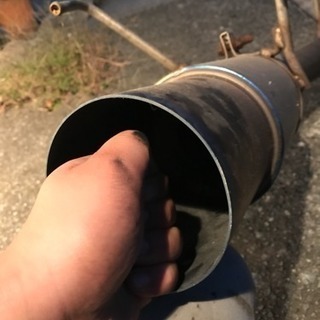 シルエイティ  チタンマフラー