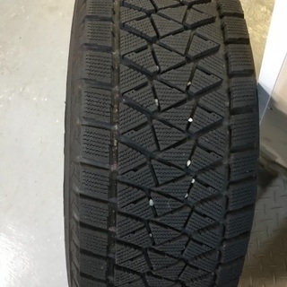 150プラド　中古スタッドレスタイヤ4本　ホイール付き