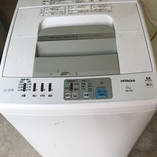 洗濯機（HITACHI 2015 6㌔）