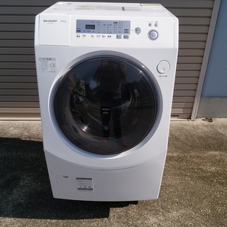 シャープ 9.0㎏ ドラム式洗濯乾燥機 2012年製 ES-V2...