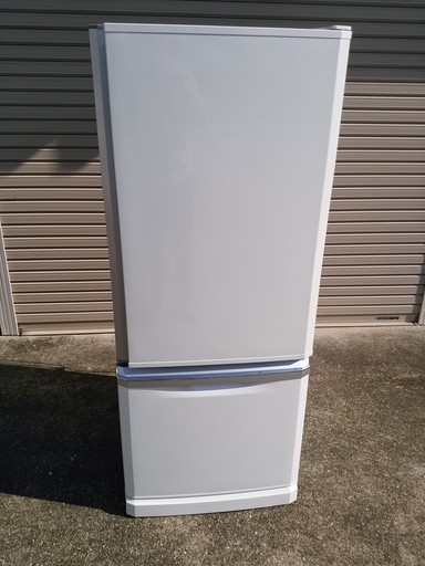 三菱 298L 2ドア 冷凍冷蔵庫 2015年製 MR-D30X-W