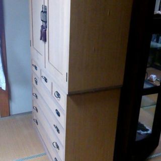 桐たんす タンス らくらく家財宅急便で発送します