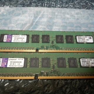 デスクトップ用メモリ DDR3 8GB(4GBx2) ECC