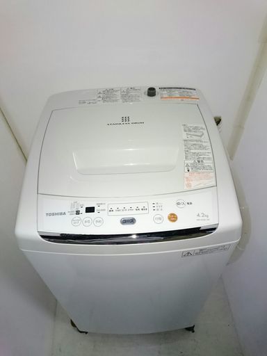 東芝　4.2キロ　洗濯機　2012年製　お譲りします