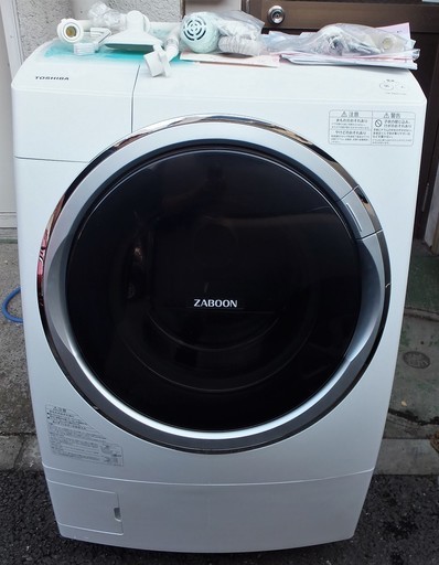 ☆\t東芝 TOSHIBA TW-Z96X1L ZABOON ドラム式電気洗濯乾燥機◆汚れの付かない洗濯槽