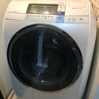 取引完了】HITACHI 2013年 10.0kg ヒートリサイクル ドラム式