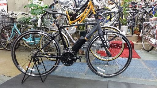 新車ヤマハ電動自転車　ＹＰＪ－Ｒ　ブラックグレー　Ｍサイズ