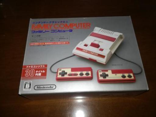 ファミリーコンピュータ  クラシックミニ