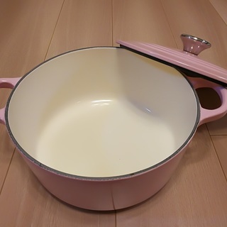 LE CREUSET ココットロンド ピンク 箱無し ☆未使用品☆ルクルーゼ（ル