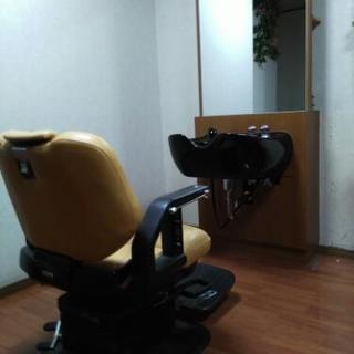 理美容シャンプーブース椅子セット