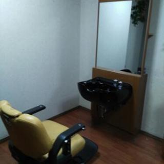 理美容シャンプーブース椅子セット