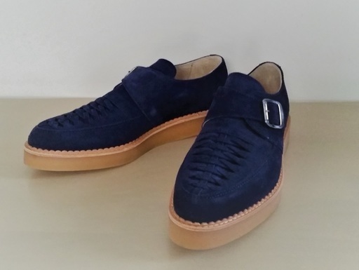 お値下げしました■新品■ディーゼル■メンズ■ローファー■41size(25.5㎝)■ネイビー■スエード■DIESEL