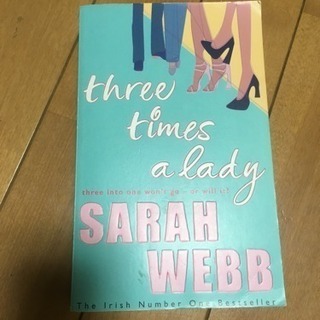 洋書 three times a lady Sarah Webb