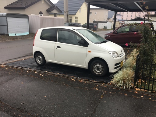 ダイハツミラバン２ドア来年7月まで車検あり地デジｔｖ付きゴリラナビ Trimtab8 帯広のミラの中古車 ジモティー