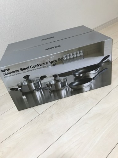 マイヤー meyer ステンレス フライパン 鍋 セット