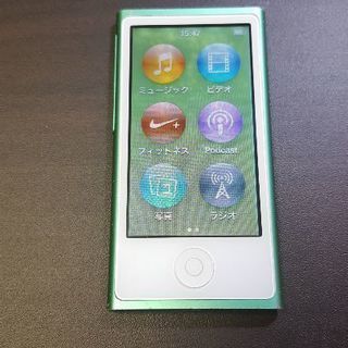 【中古】iPod nano 第7世代（16GB）初期化済
