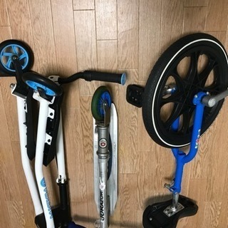 キックボード、一輪車、Ｙフリッカー