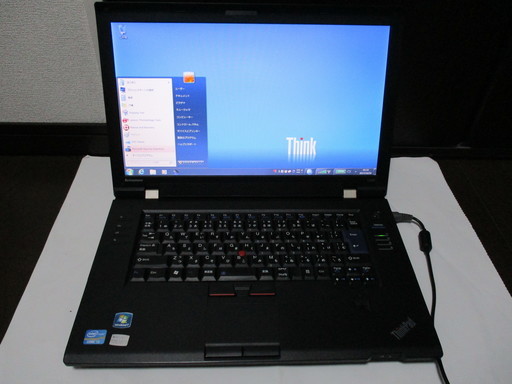【美品】Lenovo ThinkPad  L520 i3 250GB 1GB  Win7 リカバリー済中古動作品