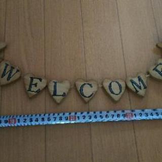 welcome 飾り