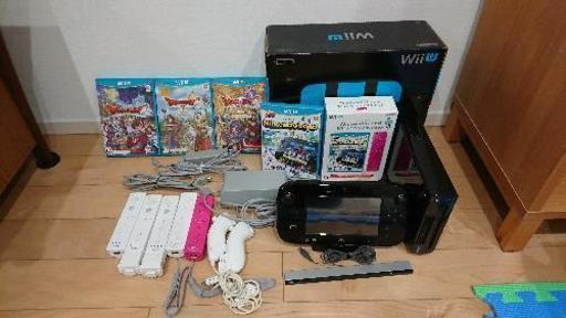 ★値下げ★wiiU本体+リモコン5台+ソフトセット