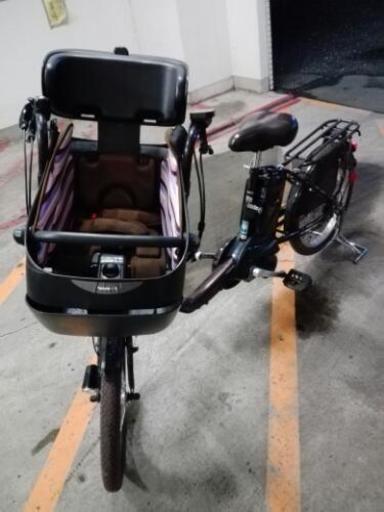 ★土日引き取り限定★子乗せ電動アシスト自転車★13.2Ah★備品つき★