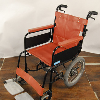 アルミ 介助用 折り畳み車椅子 SASAKI 3915
