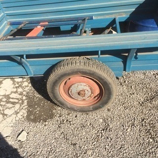 耕運機のトレーラー