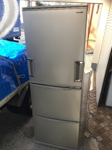 2009年 シャープ 345L 冷凍冷蔵庫（両面開き）