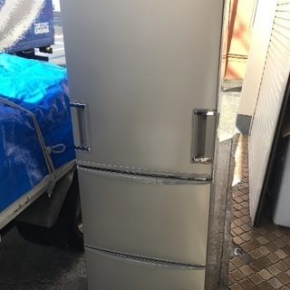 2009年 シャープ 345L 冷凍冷蔵庫（両面開き）