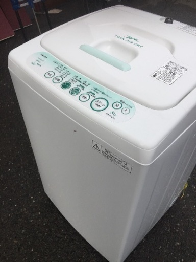 TOSHIBA  5㌔洗濯機 超クリーニング、抗菌消毒済み✨配送設置要相談