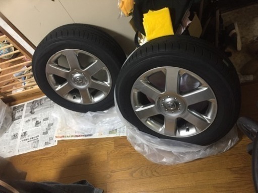 エルグランドe51純正 タイヤホイール4本セット スタッドレスタイヤ 4本