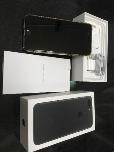 iPhone 7 plus ブラック 128GB 超美品 SIMフリー 格安SIM