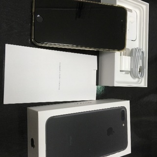 iPhone 7 plus ブラック 128GB 超美品 SIM...