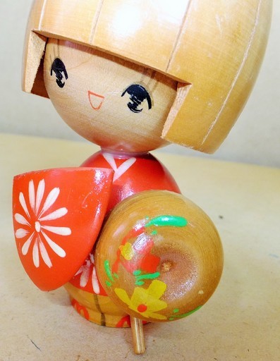 おかっぱこけしの置物 人形玩具 縁起物 おかっぱ姿が可愛い ロボコン 港南台のインテリア雑貨 小物 置物 オブジェ の中古あげます 譲ります ジモティーで不用品の処分