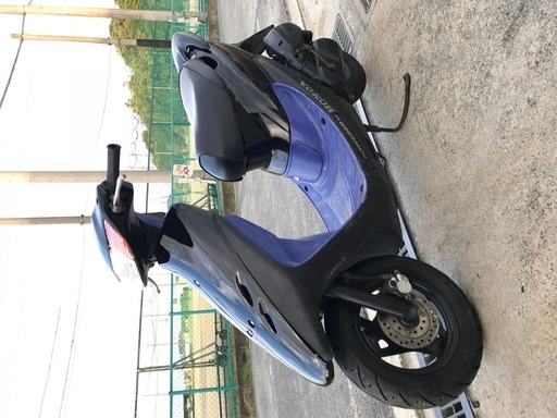 ■即乗りOK♪ AF35  ライブディオZX  黒/紫　規制前　実働車 バッテリー新品■
