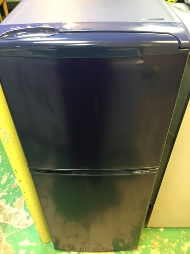【送料無料・設置無料サービス有り】冷蔵庫 2014年製 AQUA AQR-141C(A) 中古